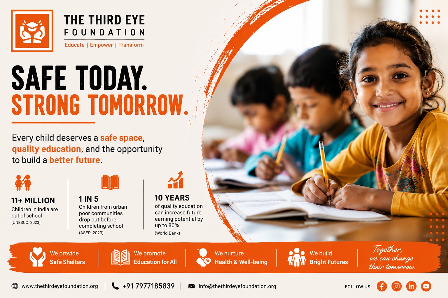 Safe Spaces, Brighter Futures: Why Every Street Child Deserves Protection and Education