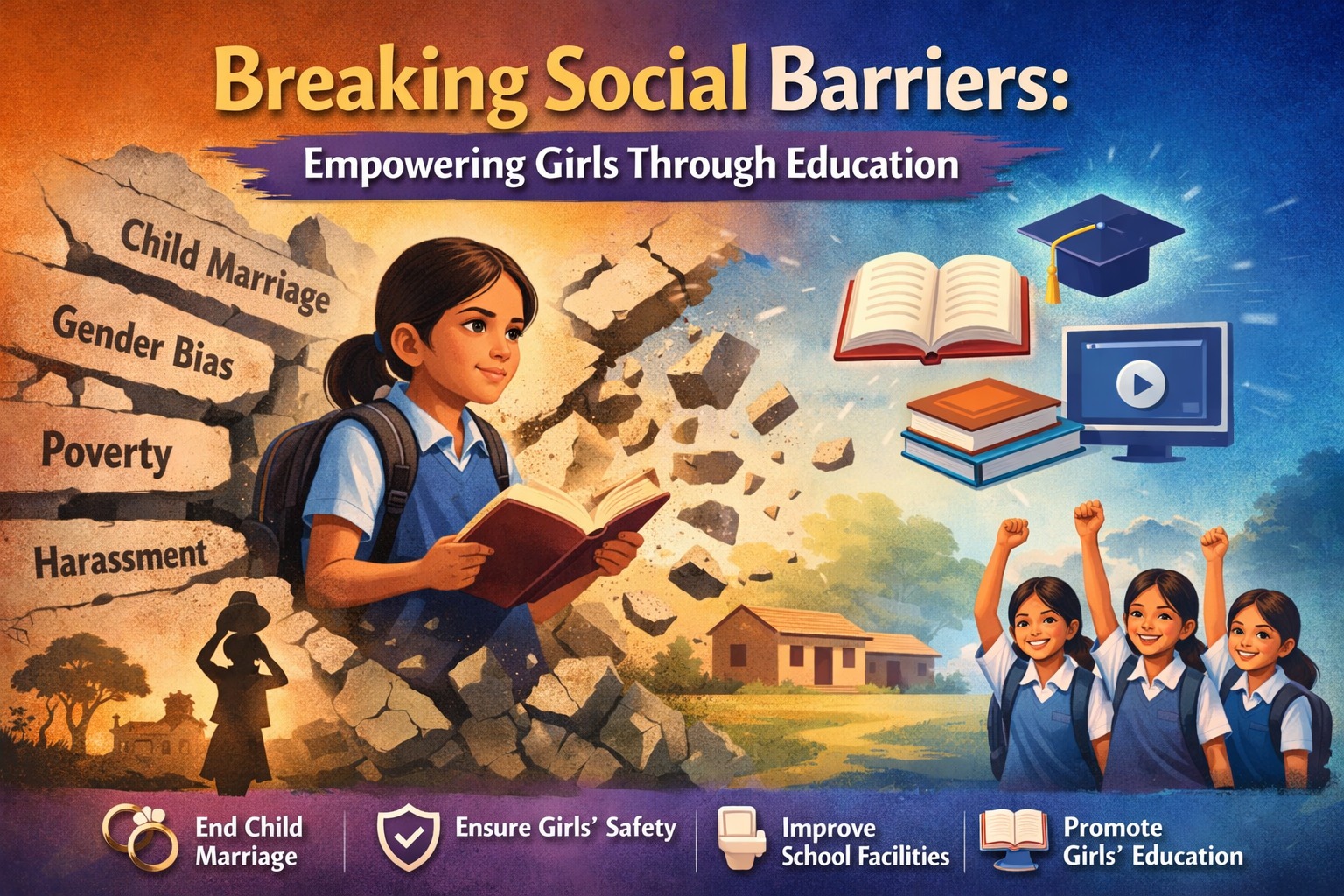 The Hidden Social Challenges Holding Girls Back from Education