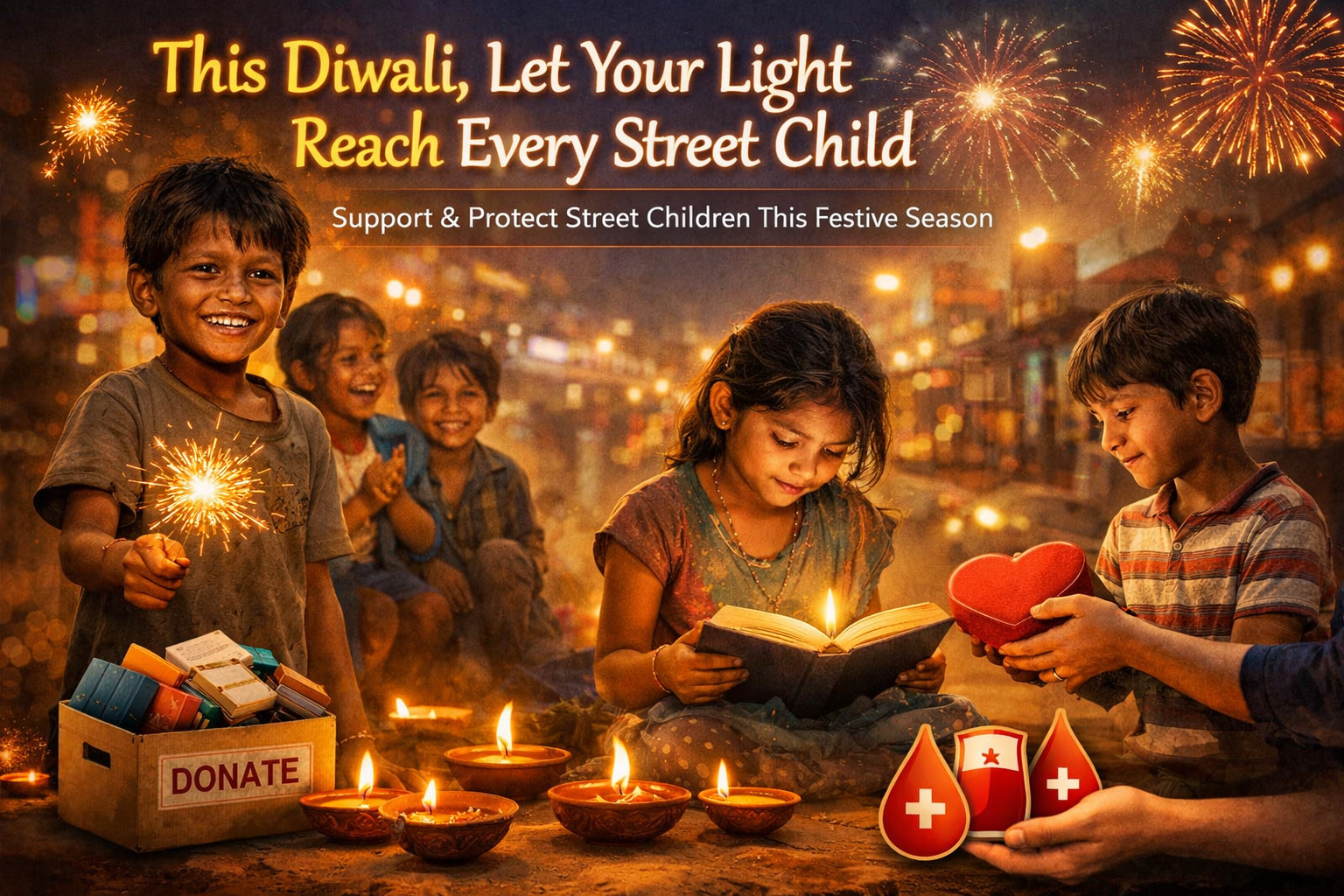 This Diwali, Let Your Light Reach Every Street Child